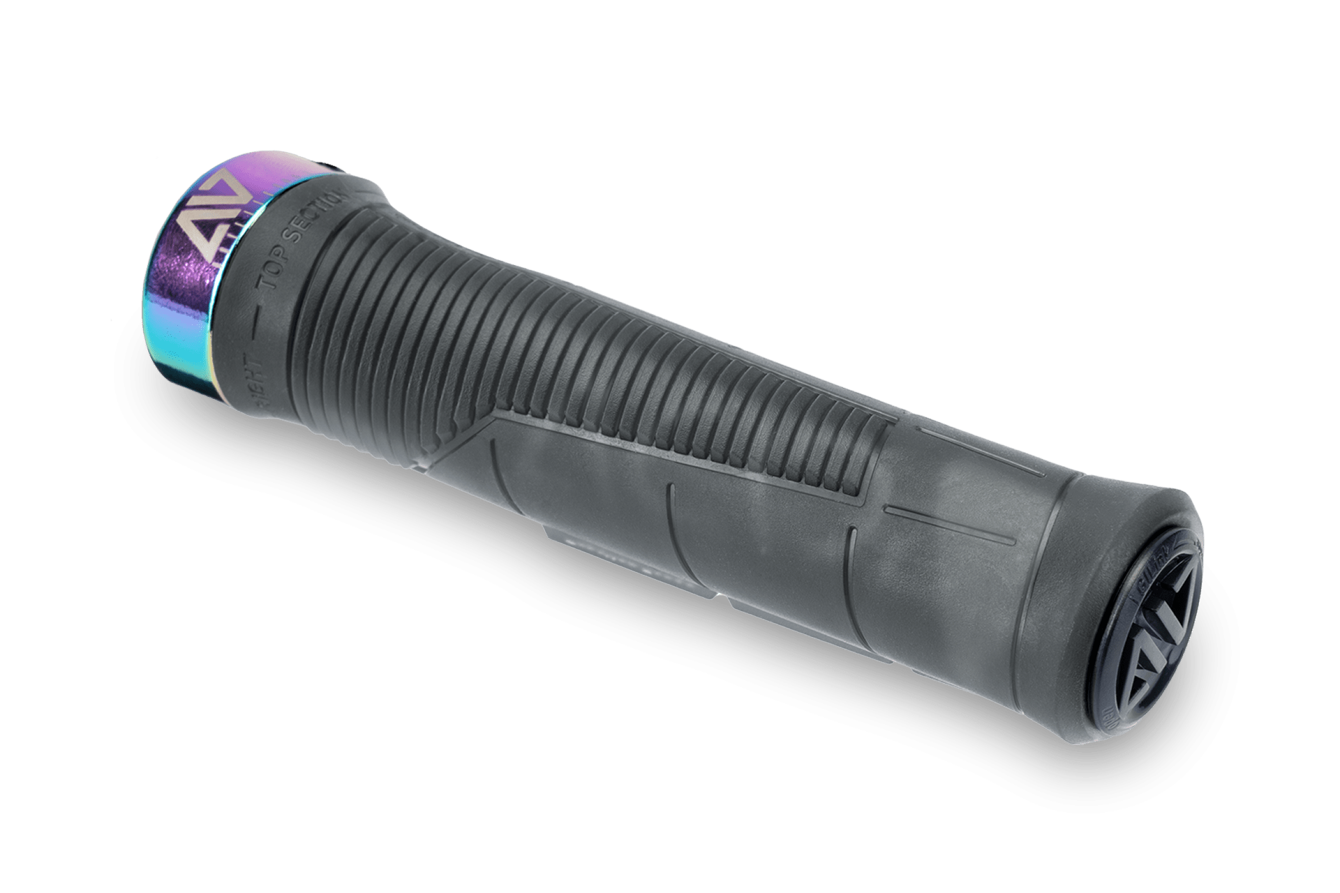 ACID ENDURO grips - translucent black ´n´ oilslick - ACID - Evelostore