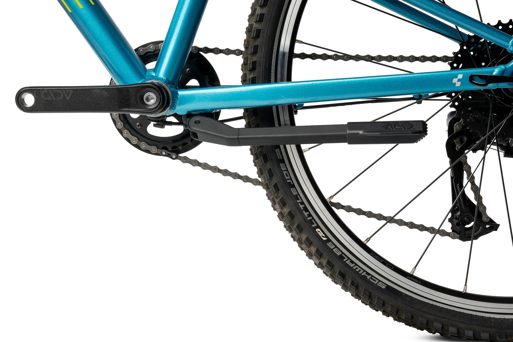 acid fahrradständer fm rookie m ACID Ständer FM Rookie Easy M – Leichter Ständer für Kinderfahrräder – Evelostore