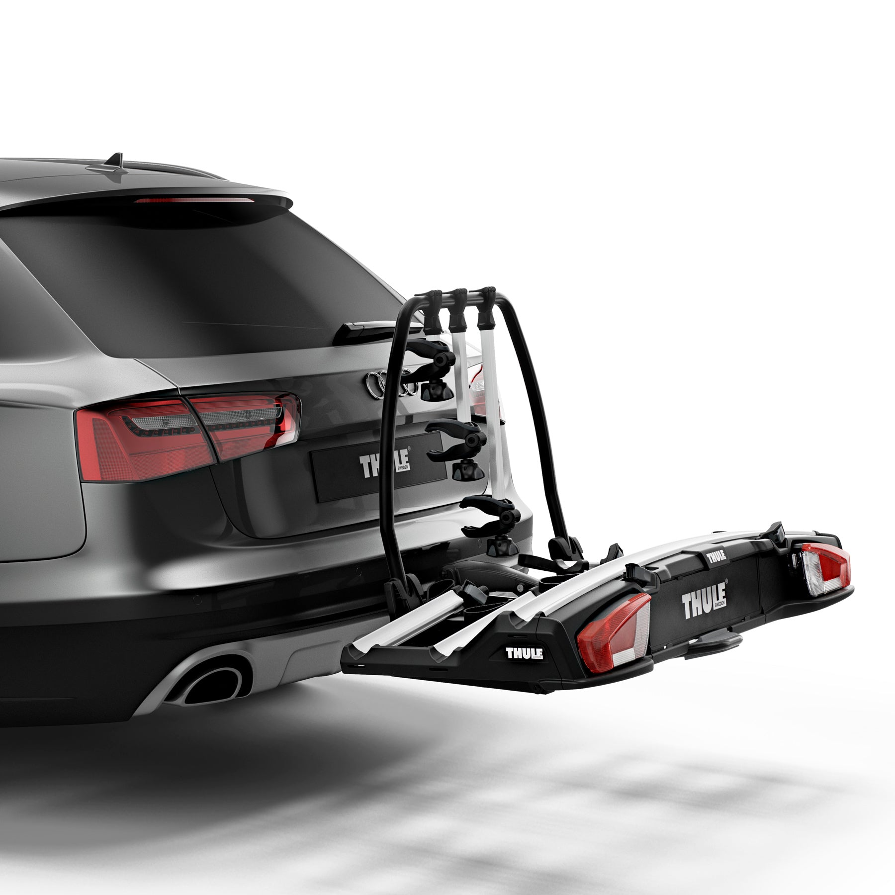 THULE VELOSPACE XT 3 bicycle bike rack - grey