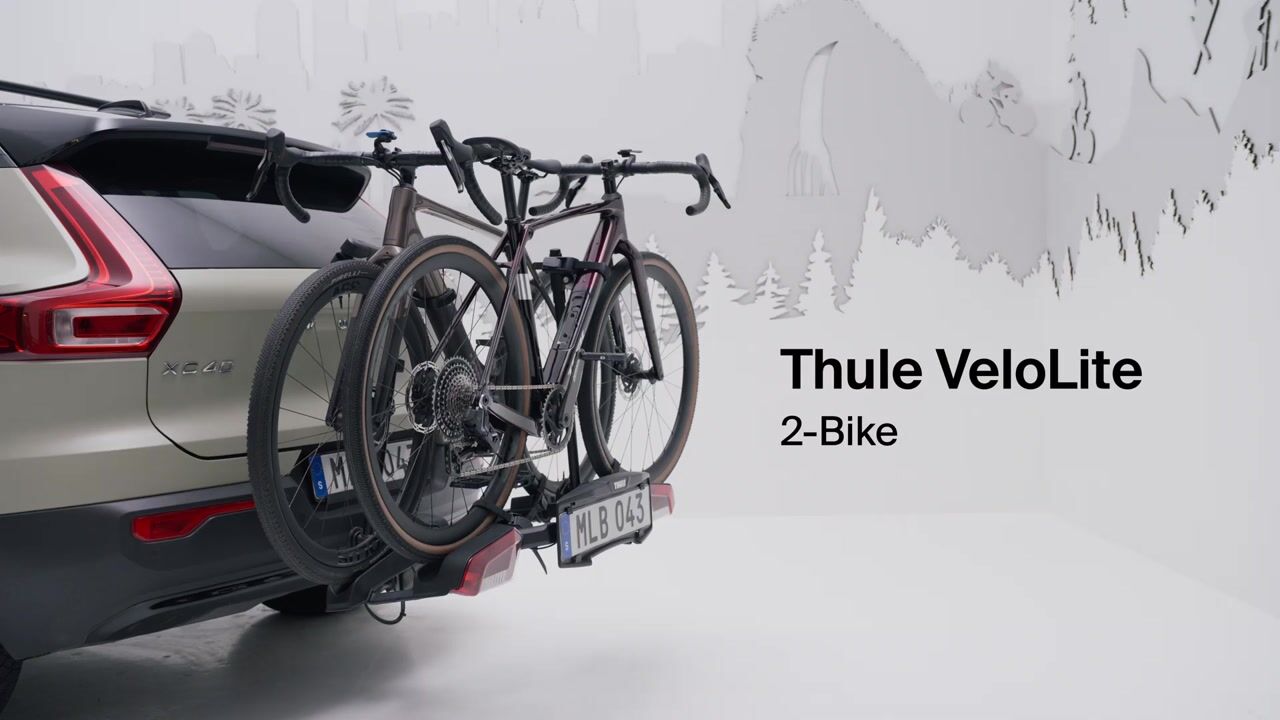 THULE VELOLITE 2 cykelholder til anhængertræk 9052100