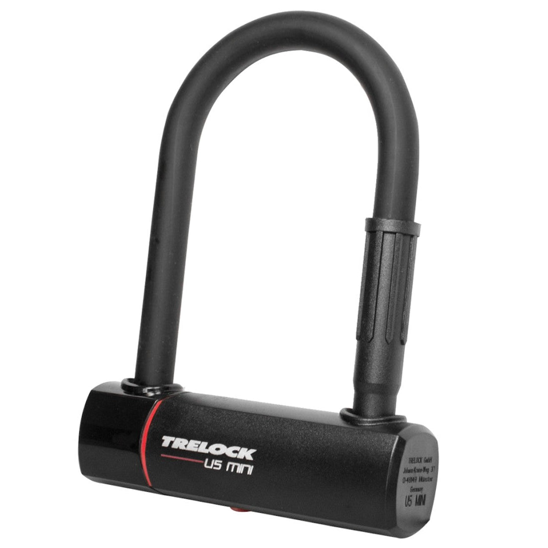 TRELOCK U5 MINI 83 - 148 ZB 401 bike lock - black - TRELOCK - Evelostore