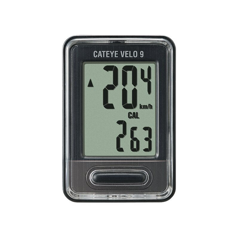 CAT EYE VELO 9 Bicycle Computer - black