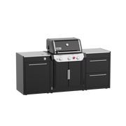 WEBER BBQ virtuvė GENESIS 300 + 2 moduliai lauko virtuvei