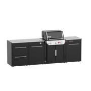 WEBER BBQ virtuvė GENESIS 300 + 3 moduliai lauko virtuvei