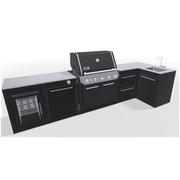 WEBER BBQ virtuvė SUMMIT FS38 E + 5 moduliai lauko virtuvei