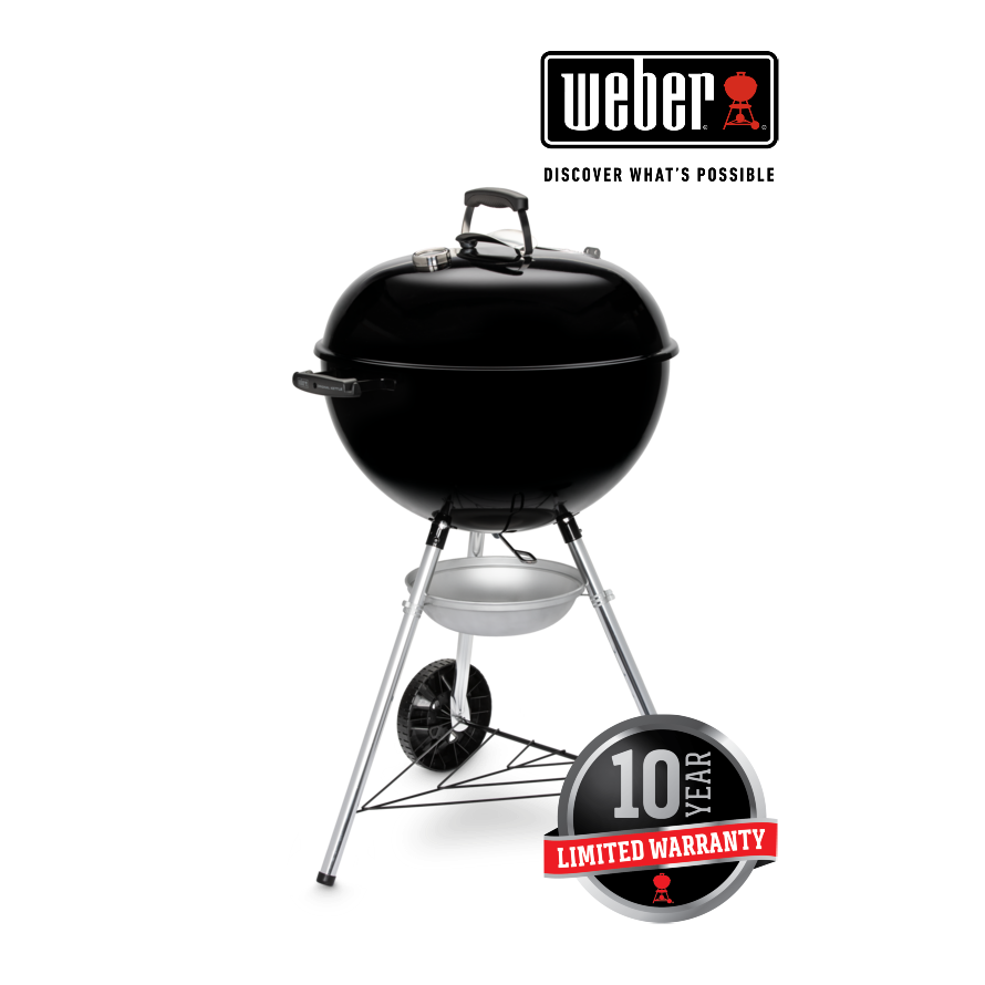 WEBER ORIGINAL KETTLE® E-5710 Ogļu grils Ø 57 cm, 14101004