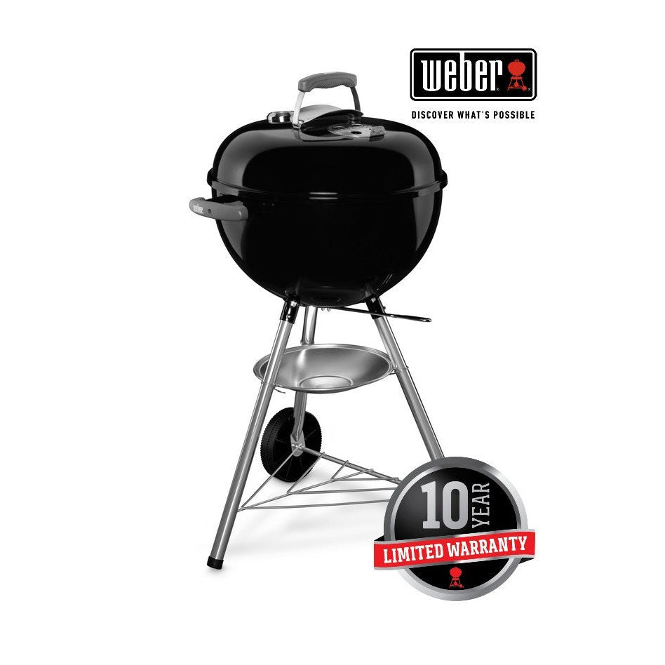 WEBER CLASSIC KETTLE 47 cm Melns kokogļu grils, 1241304