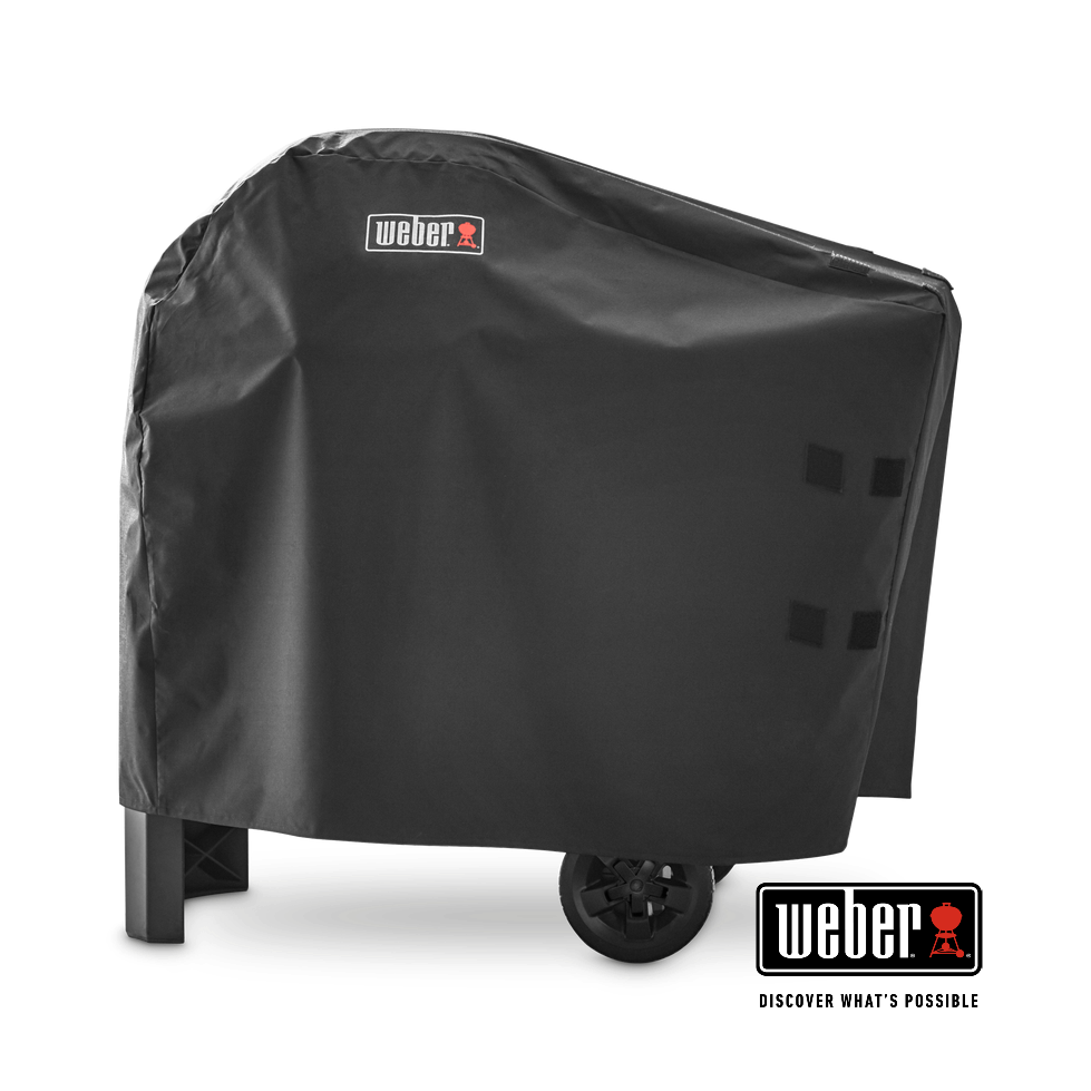 WEBER Premium Pulse 1000/2000 serijos grilio uždangalas su vežimėliu, 7181
