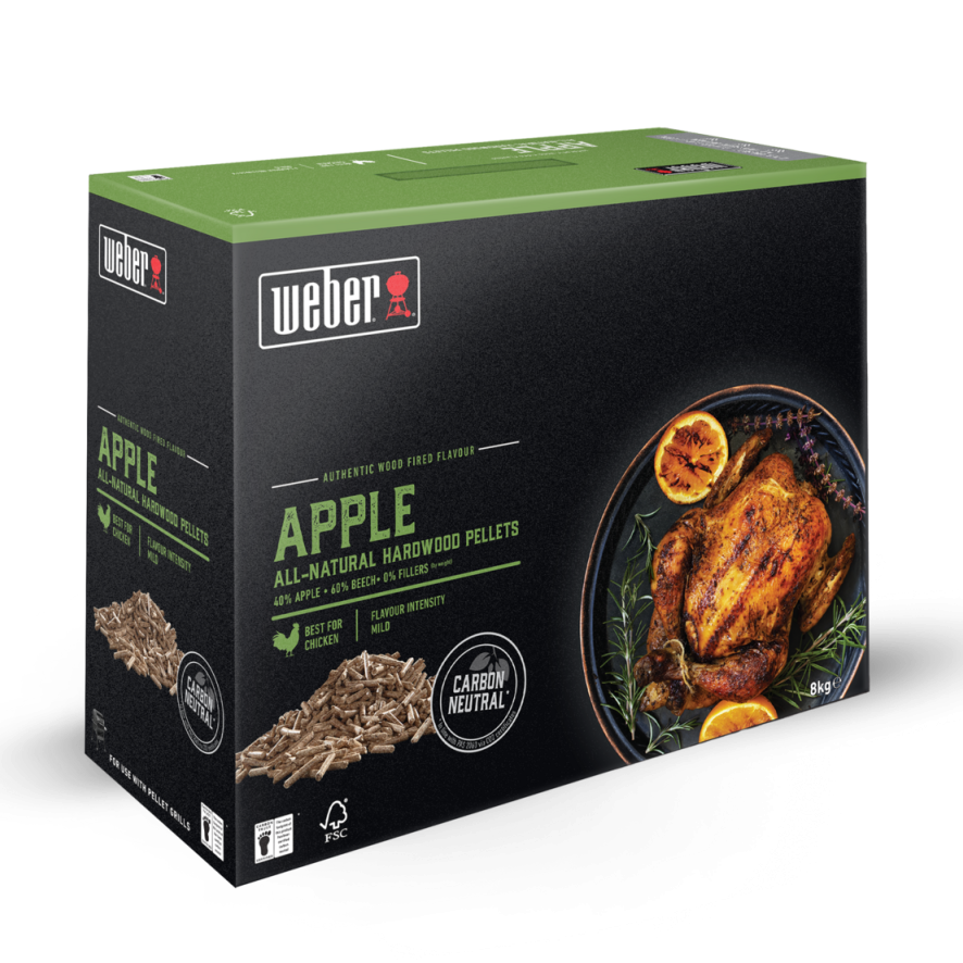 WEBER Apple luonnolliset kovapuupellettit, 18291