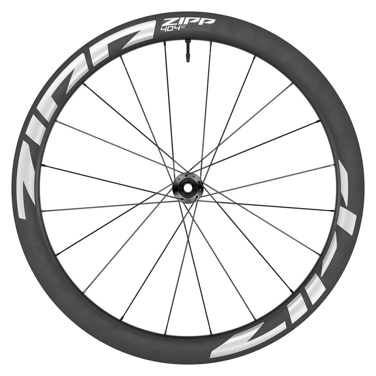 ZIPP 404 S süsinikkiust tubeless-ketaspiduri esiratas 700C – valge graafika