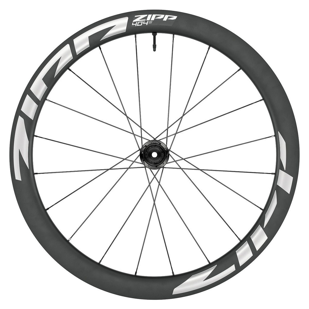 ZIPP 404 S Carbon Tubeless Disc Rear Wheel 700C – White Logos